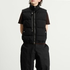 Stone Island Men's Nylon Metal EcoNyl Down Vest in Black