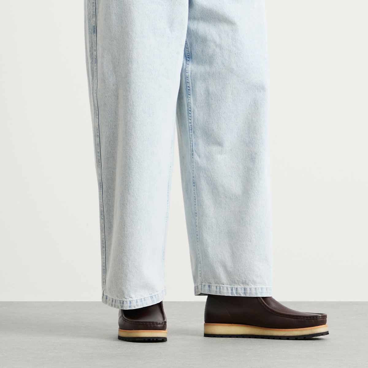 Clarks Originals Men's Wallabee Scout in Brown Scotch Grain