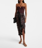 Tory Burch Keyhole halterneck swimsuit