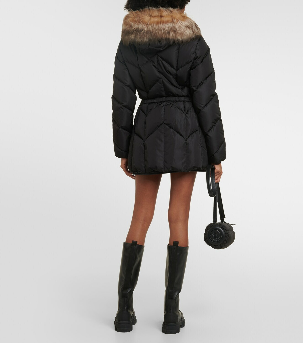 MONCLER 2023/24秋冬 ファー/フード付きダウンジャケット LORIOT Moncler Loriot Short Down Jacket | REVERSIBLE