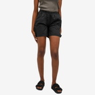 Deiji Studios Women's Ruffle Shorts in Black