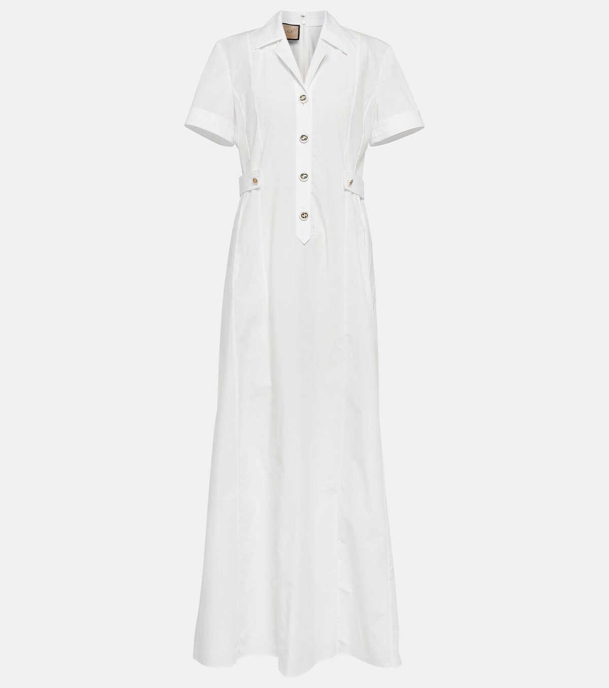 Gucci Cotton poplin maxi dress Gucci