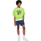 ERL Green Nike Edition Witch 4 Sweatshirt