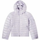 Moncler Men's Lauros Hooded Light Down Jacket in Lilac