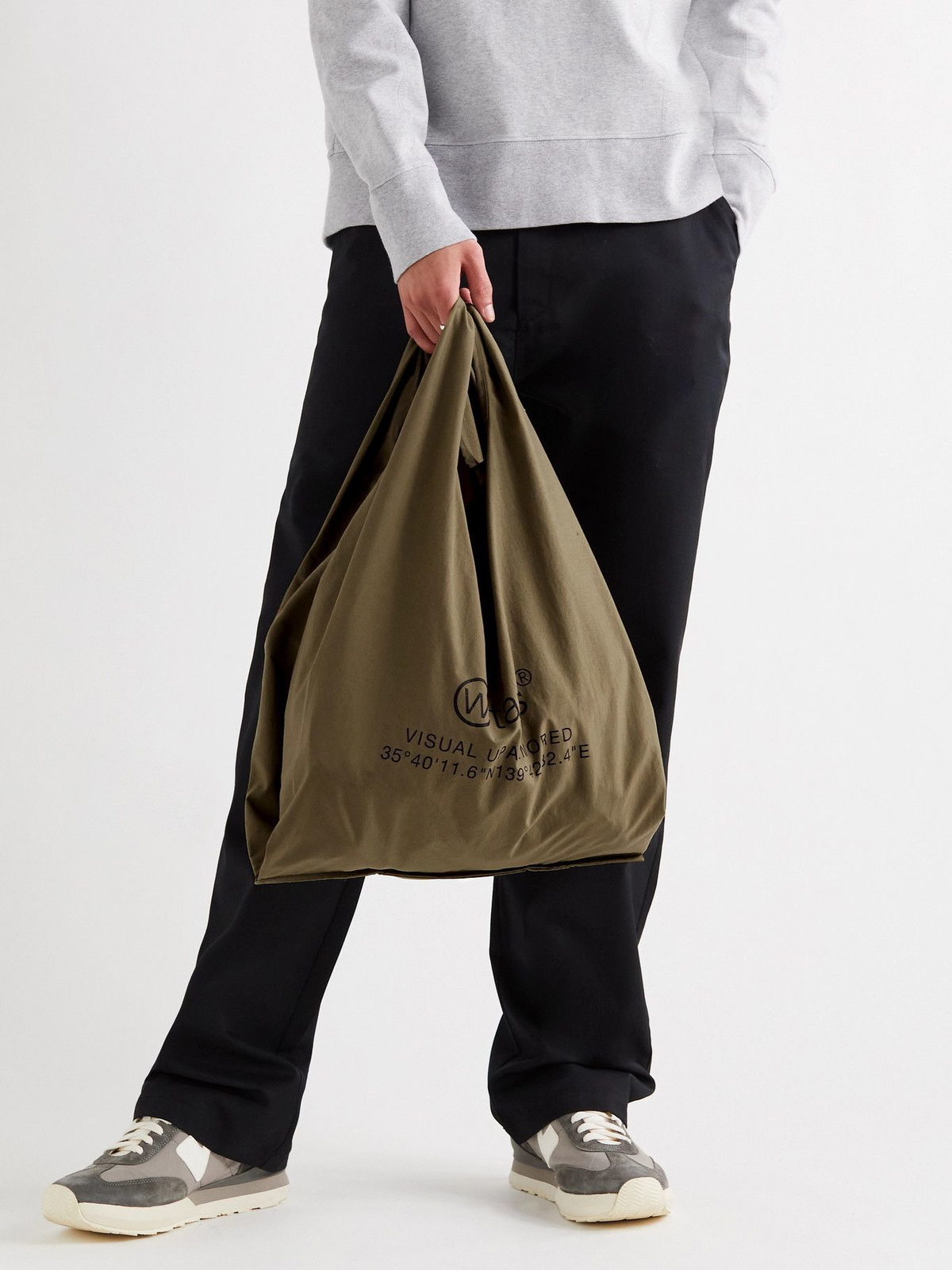 WTAPS - Conveni Packabale Logo-Print Nylon Tote Bag