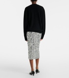 Blazé Milano Utopia Sussex sequined pencil skirt