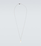 Tom Wood - Mined Cube silver pendant necklace