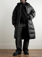 Entire Studios - RBI Belted Padded Shell Down Coat - Black