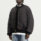 Maison Margiela Men's Reversible Bomber Jacket in Dark Brown