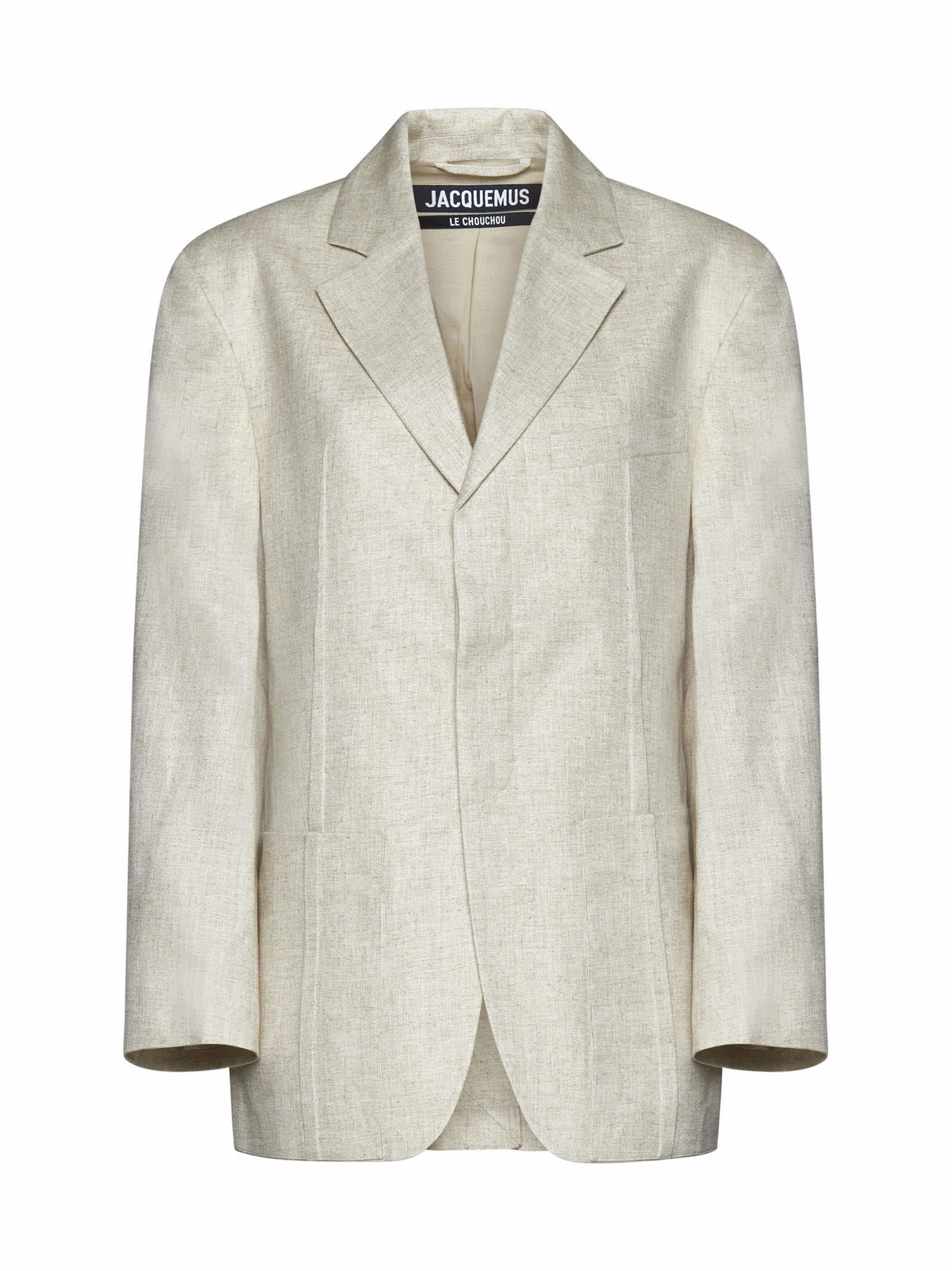 Jacquemus White Le Chouchou 'La Veste Caraco' Blazer Jacquemus