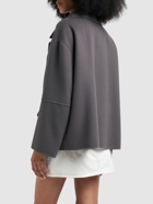 'S MAX MARA Cape Wool Double Breasted Jacket