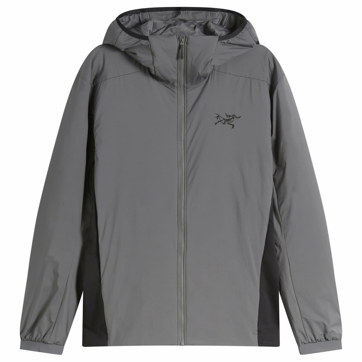 Arc'teryx Men's Atom Hooded Jacket in Cloud/Black