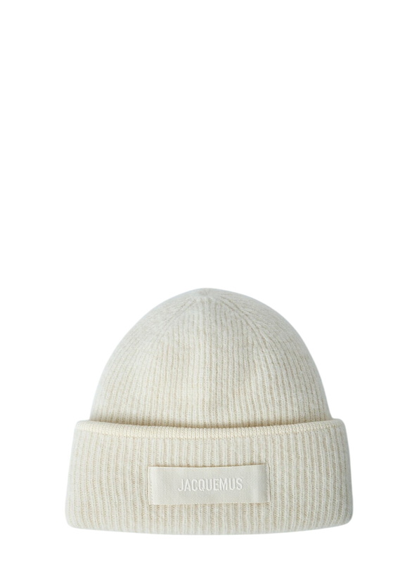 Photo: Jacquemus Logo Motif Beanie Hat
