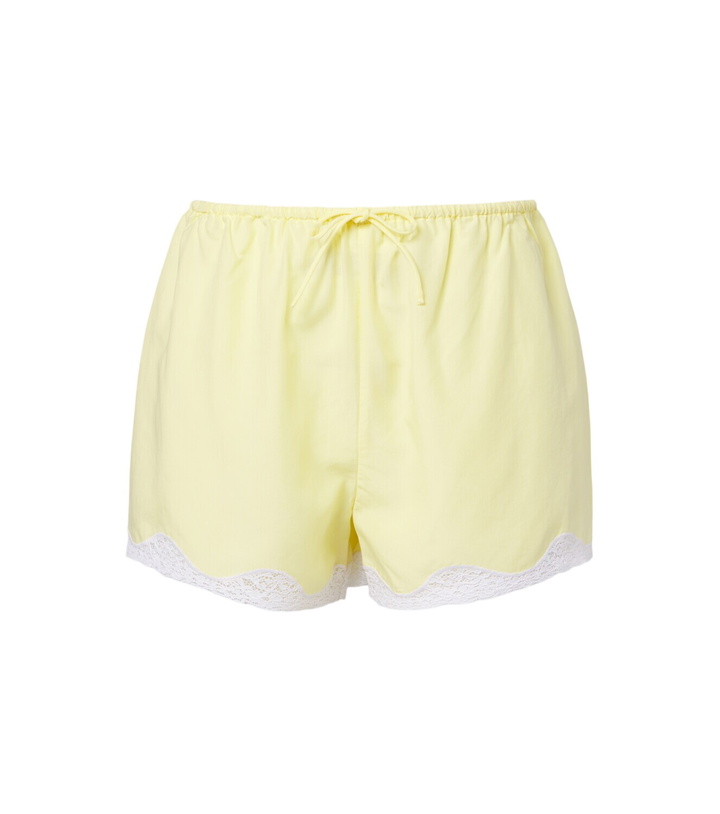 Photo: Posse Tabitha embroidered shorts