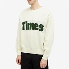 Garbstore Men's Kendrew Times Sweater in Cream