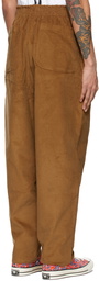 Camiel Fortgens Brown Corduroy Grandpa Trousers