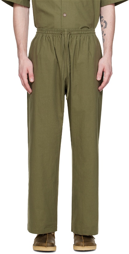 Photo: XENIA TELUNTS Green Restful Trousers