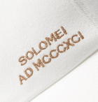 Brunello Cucinelli - Embroidered Cotton-Blend Twill Baseball Cap - White