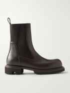 Rick Owens - Beatle Leather Chelsea Boots - Brown