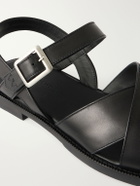 J.M. Weston - Leather Sandals - Black