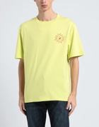 Gcds Mens T-shirt in Lime green