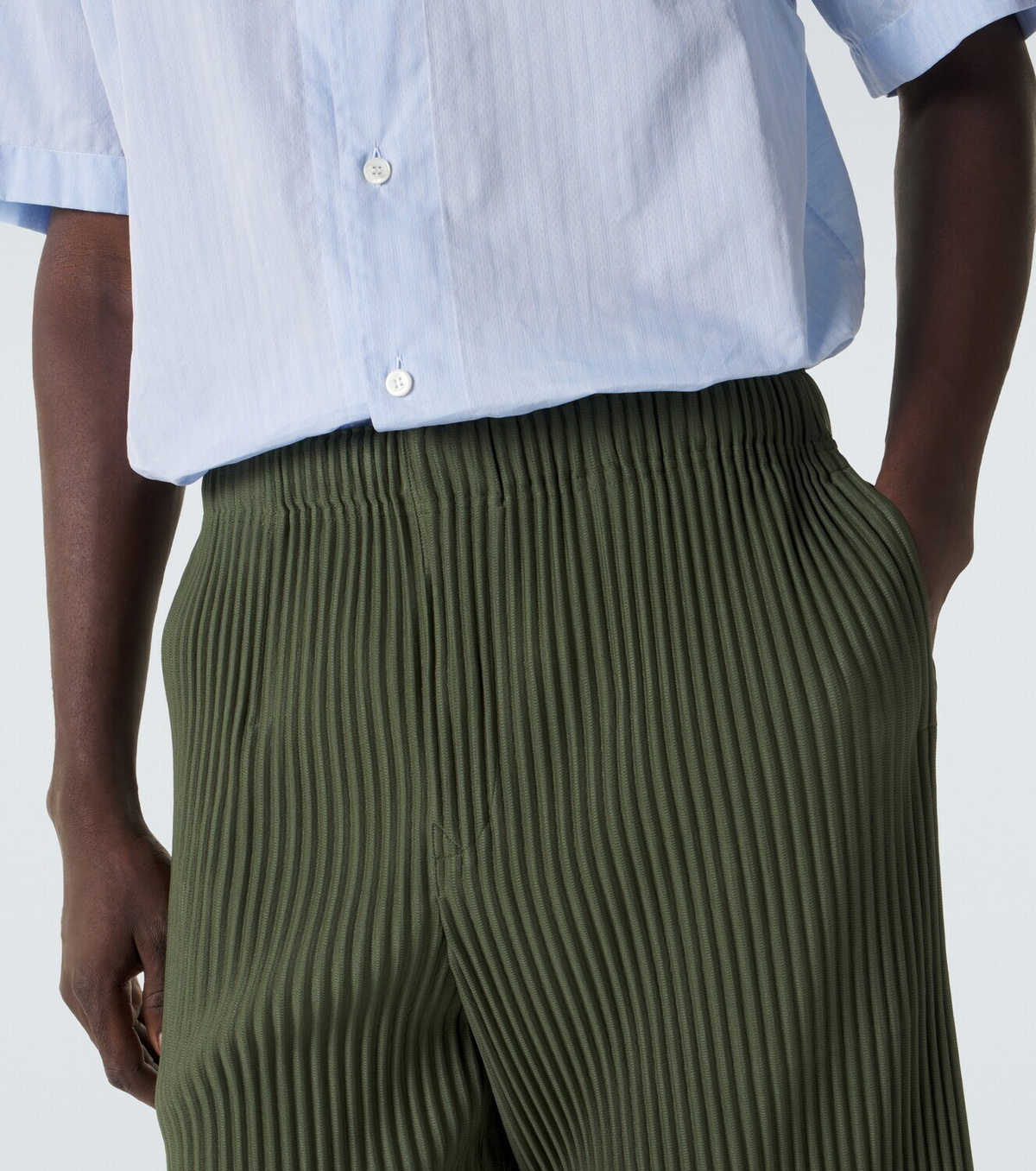 Homme Plissé Issey Miyake Color Pleats 2 Bermuda shorts