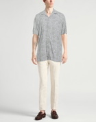 Massimo Alba Mens Shirt Light in Grey