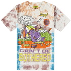 Market Men's Can't Be Bothered T-Shirt in Tie-Dye