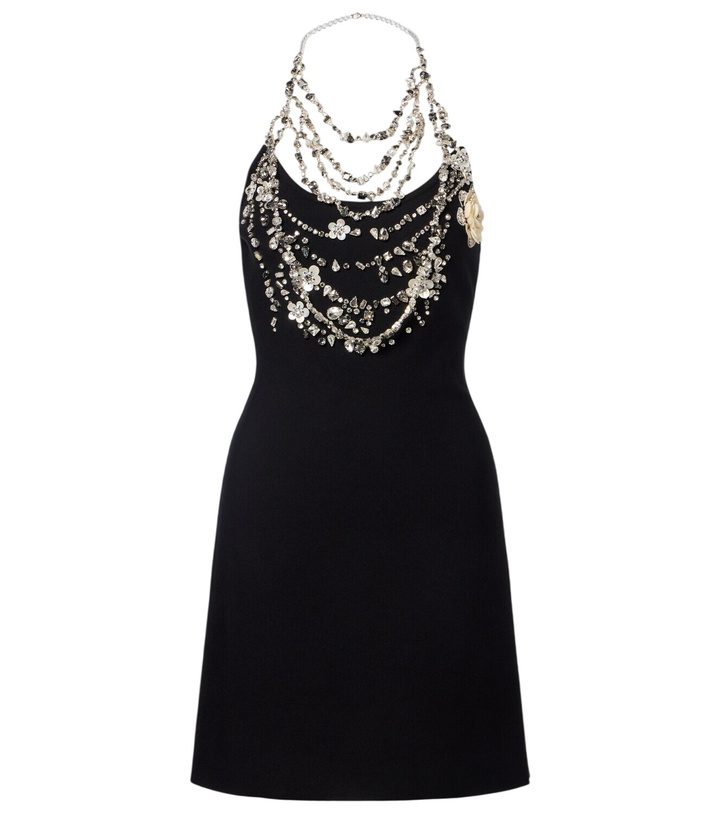 Photo: Oscar de la Renta Embellished minidress