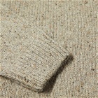 A.P.C. Harris Donegal Crew Knit in Taupe