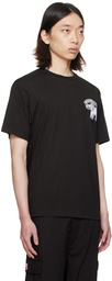 Kenzo Black Kenzo Paris Elephant Flag T-Shirt