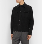 Séfr - Matsy Cotton-Moleskin Shirt Jacket - Black