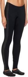 Dion Lee Haydenshapes by Dion Lee SSENSE Exclusive Black & Gray Leggings