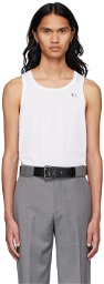 Commission SSENSE Exclusive White Polyester Tank Top