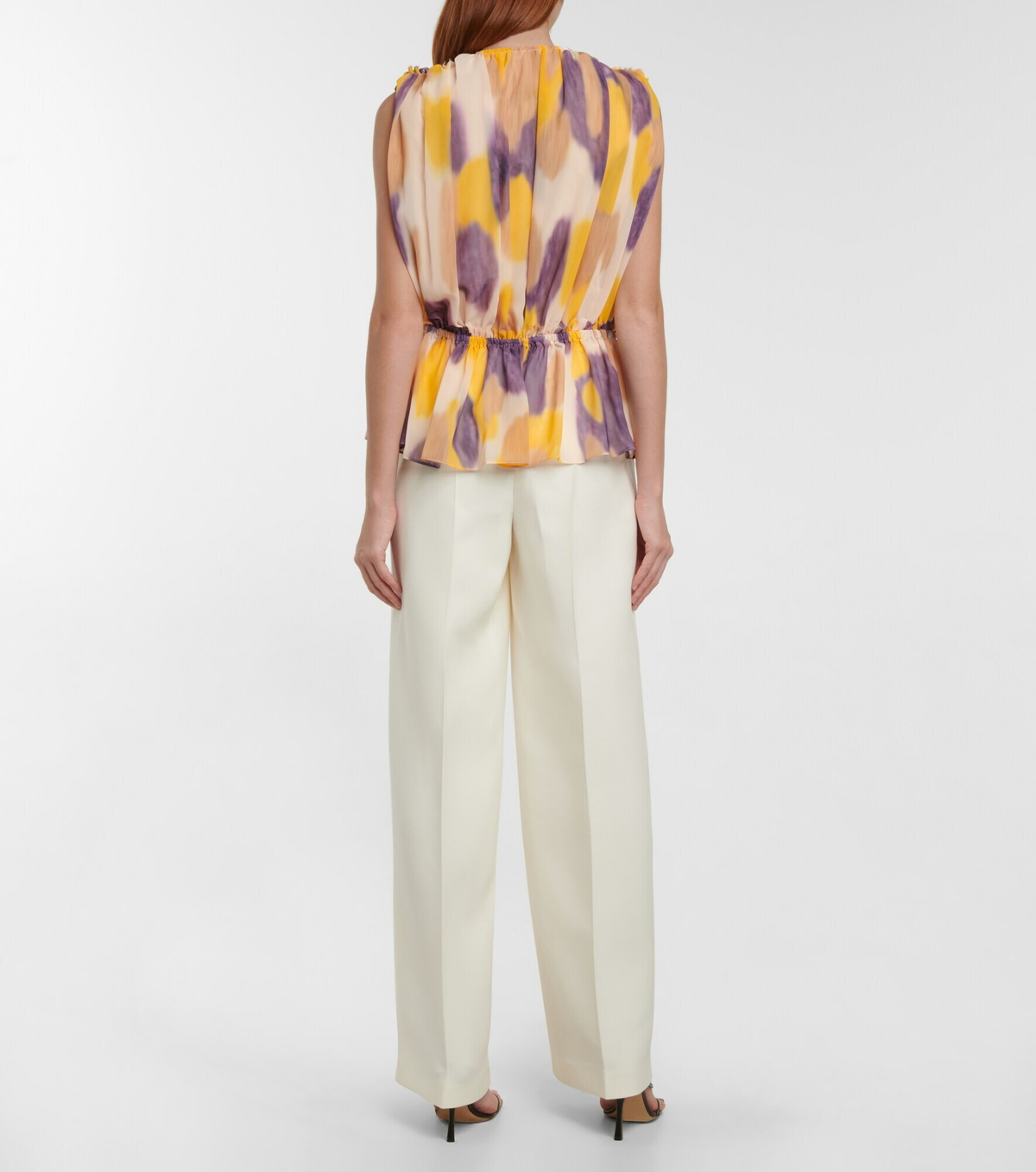 Altuzarra - Baldur tie-dye pleated top