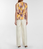 Altuzarra - Baldur tie-dye pleated top