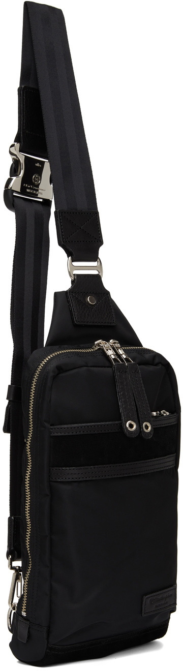 Master-Piece Co Black Density Sling Backpack Master-Piece Co