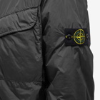 Stone Island Men's Pocket Detail Crinkle Reps Jacket in Charcoal