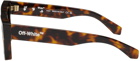 Off-White Tortoiseshell Nassau Sunglasses