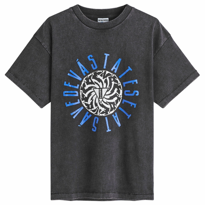 Photo: Deva States Men's Buzzsaw T-Shirt in Washed Black