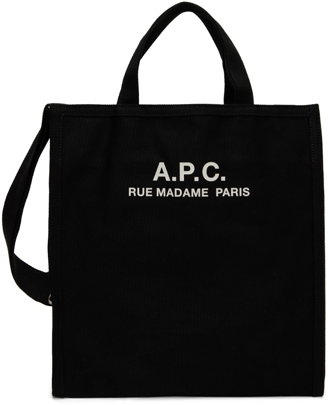 Photo: A.P.C. Black Recovery Shopping Tote