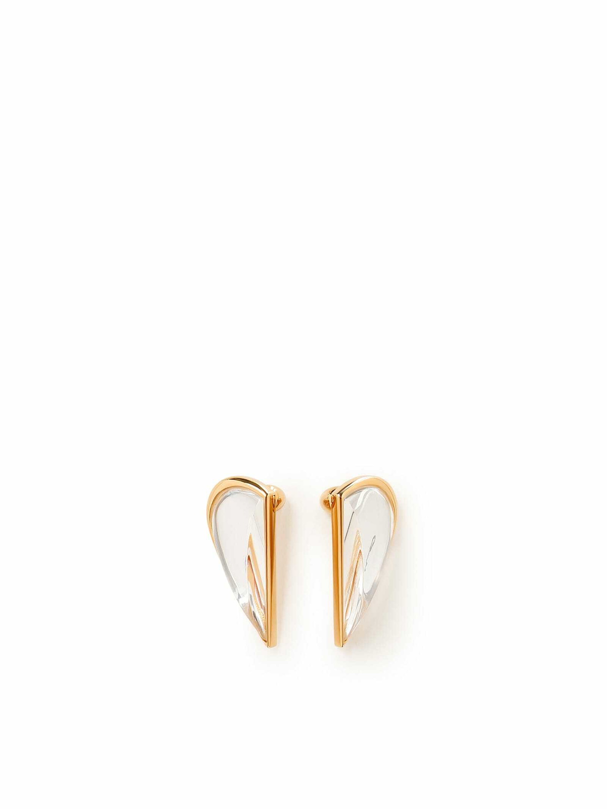 【ALAIA】Loop hoop earrings AlaïA Loop Hoop Earrings - Gold | Editorialist