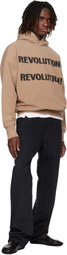 Fear of God Pink Heavyweight Long Sleeve 'Revolution' Hoodie