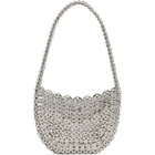 Rabanne Silver Iconic 1969 Moon Bag