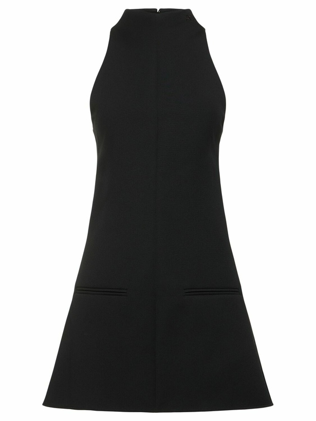 Photo: COURREGES Sleeveless Twill Mini Dress