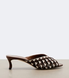 Manolo Blahnik Trofesamu knitted mules