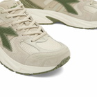 Diadora Men's Mythos Star Sneaker in Silver Green/Bronze Green