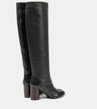 Lemaire Glove leather knee-high boots