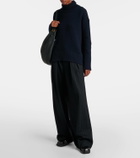 Plan C Wool and cashmere turtleneck sweater