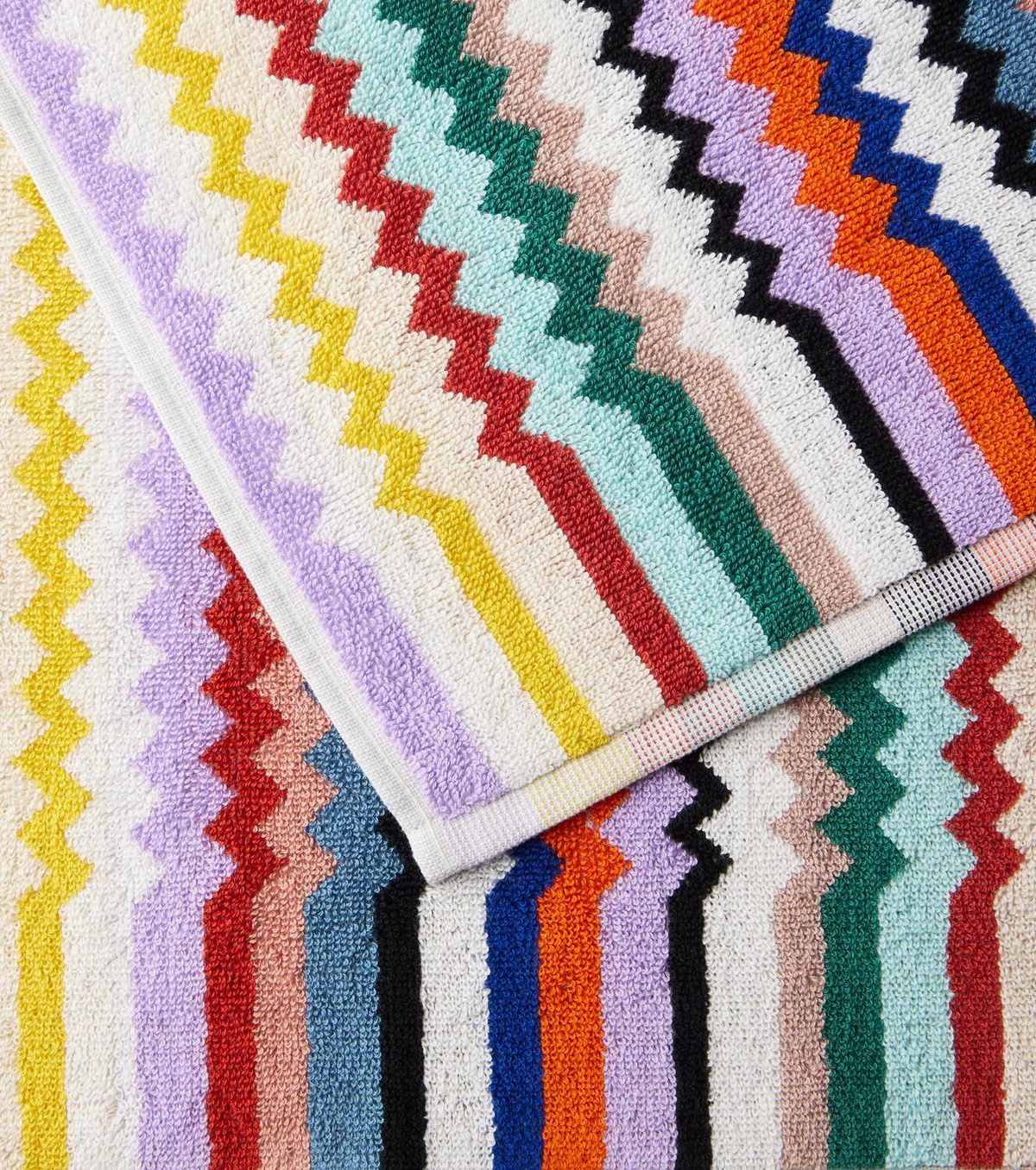 Missoni Riverbero Zigzag terry bath sheet